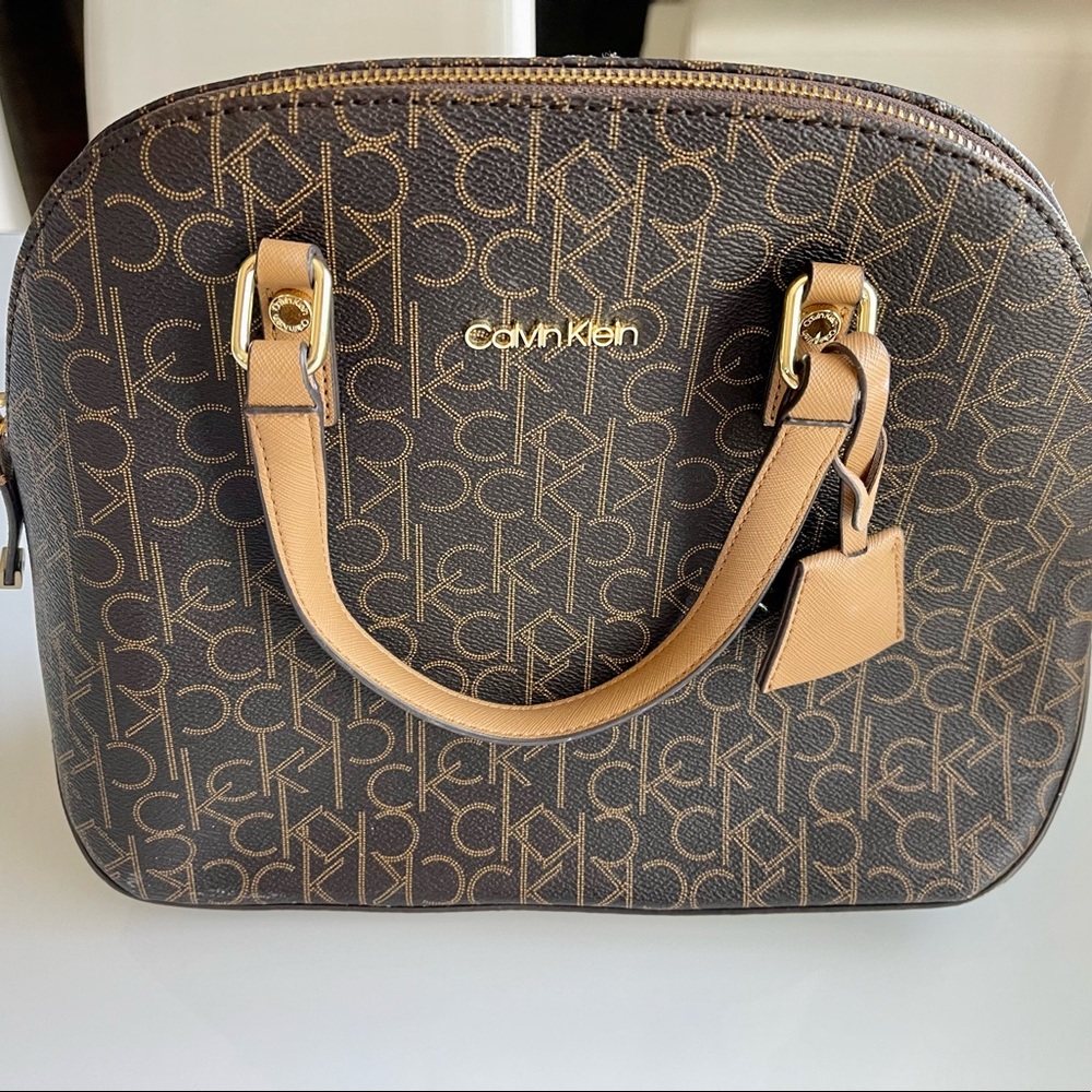 New Calvin Klein woman satchel bag